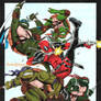 Deadpool team up TMNT