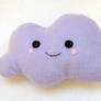 Puffy Purple Cloud Plushie