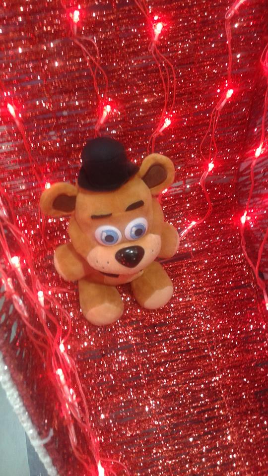 Freddy in the sleigh