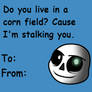 Sans Valentine card