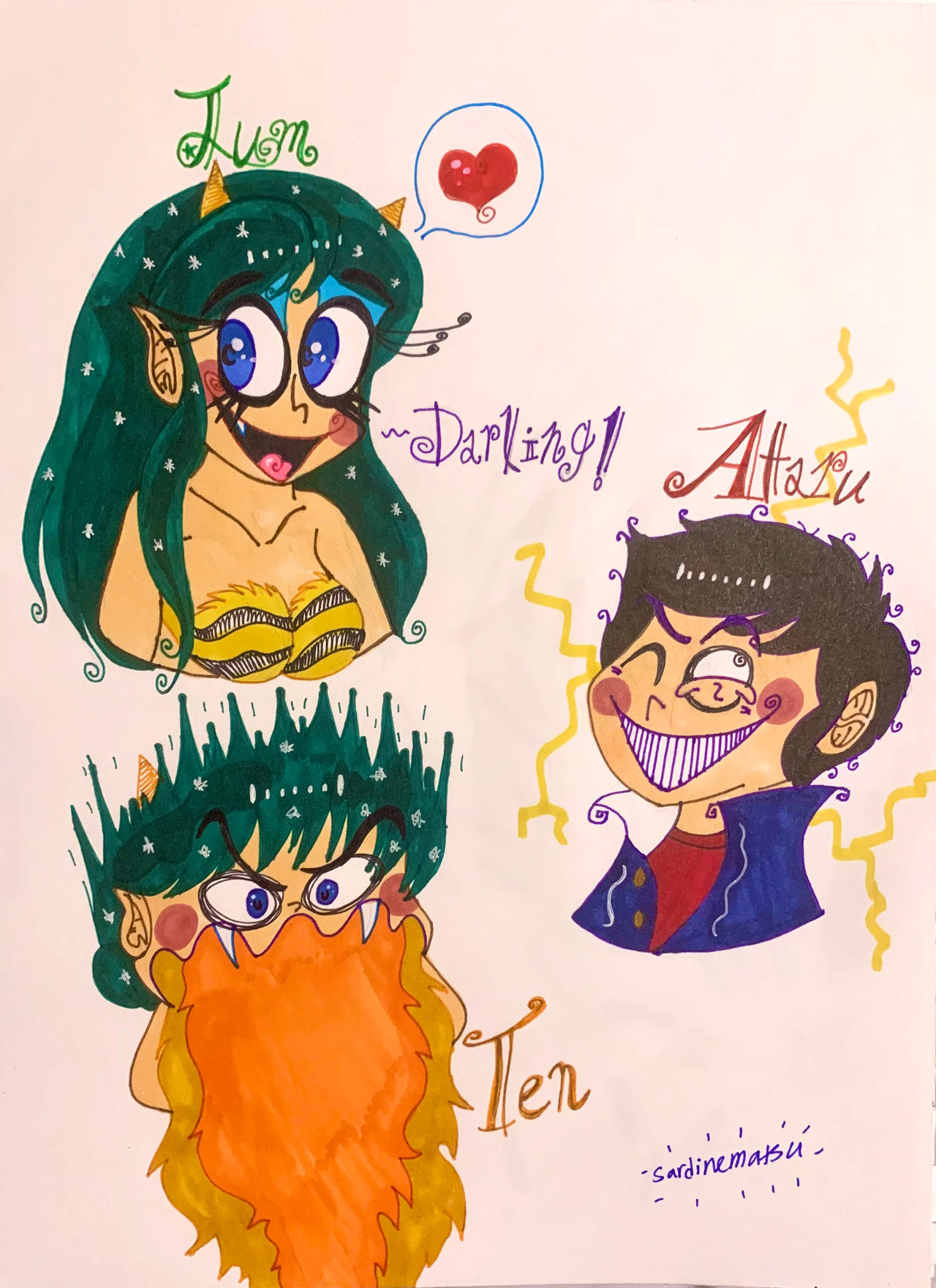 Urusei Yatsura By FreaksNSweets On DeviantArt urusei-yatsura-by-freaksnsweets-on-deviantart