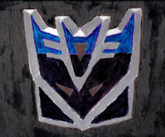 Decepticon Symbol Painting