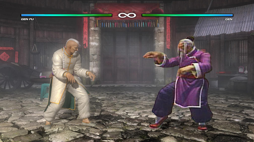 Gen Fu Vs Gen by KyleKatarn1980 on DeviantArt