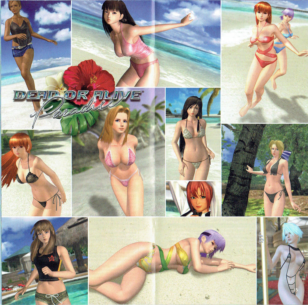 Dead Or Alive Paradise Manual Poster By Avgnjr1985 On Deviantart Dead Or Alive Paradise Manual Poster By Avgnjr1985 On Deviantart