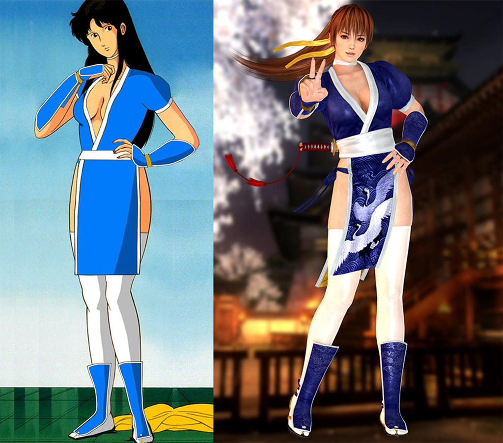 Hayate from Dead or Alive in Anime Style by KyleKatarn1980 on DeviantArt