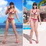 Leifang Swimsuit Comparison in DOA5 and DOAX3