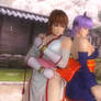 Kasumi and Ayane in their Classic Costumes