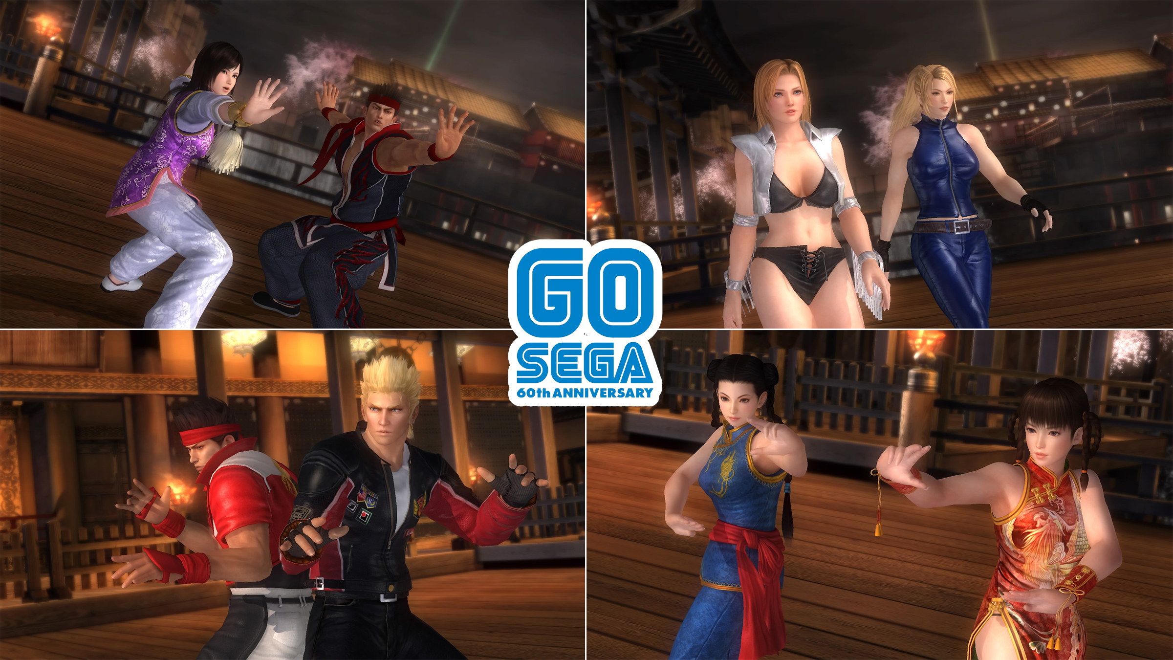 The Babes Of The Dead Or Alive And The Virtua Fighter Series