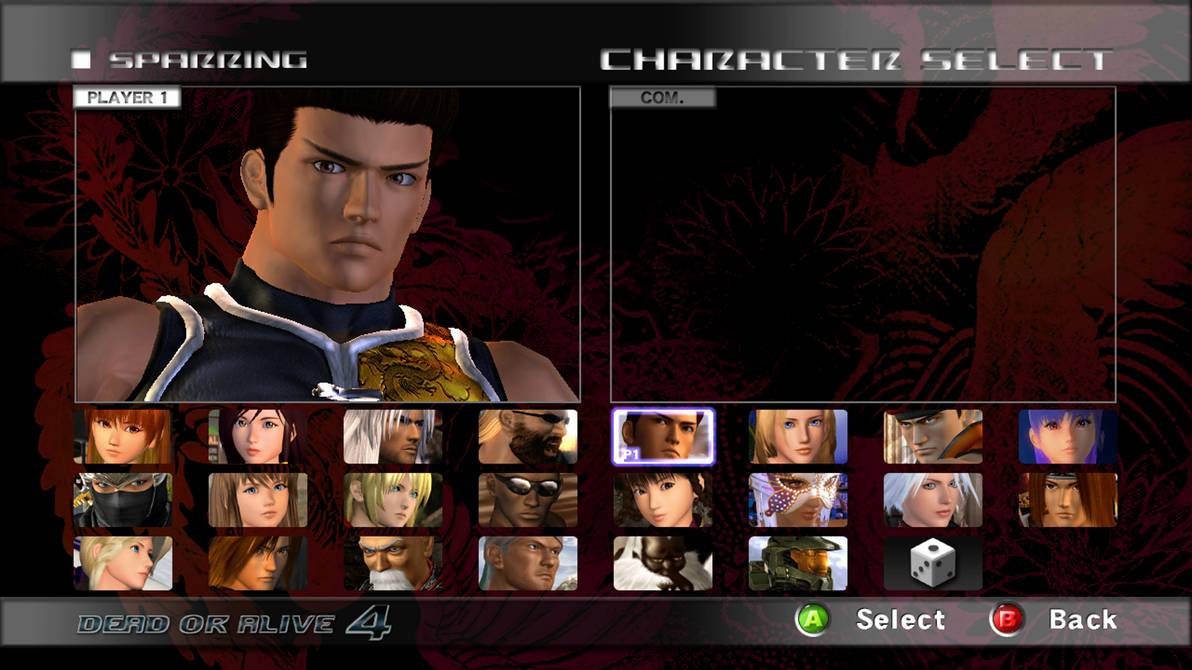 Jann Lee in DOA 4 Select Screen by KyleKatarn1980 on DeviantArt