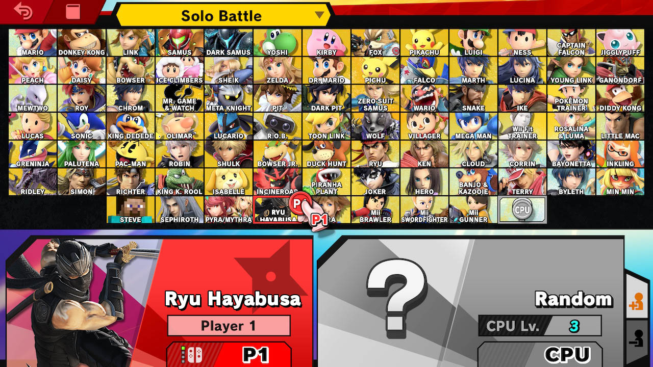 Command Input Set List Ssbu Ryu Ryu Hayabusa as a Playable Fighter in SSBU by KyleKatarn1980 on DeviantArt