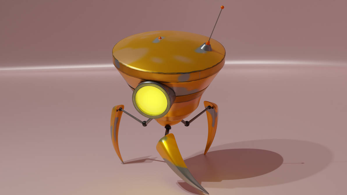 Rusty Bot by RoynielAning on DeviantArt