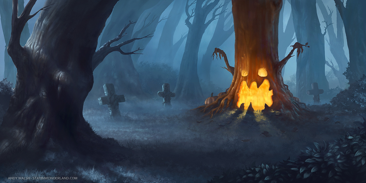 The Pumpkin Tree by stayinwonderland