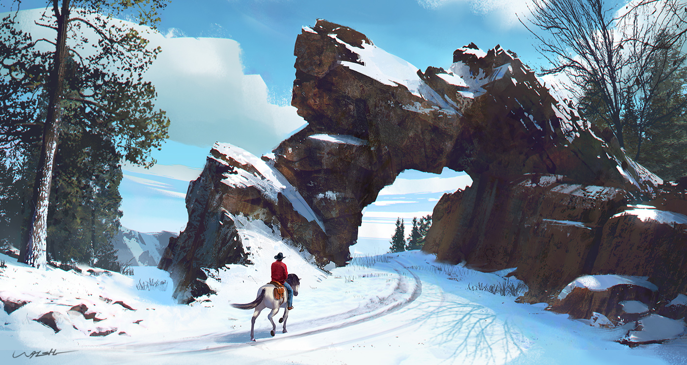 Snow Rider by stayinwonderland