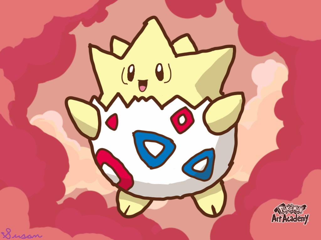 Pokemon Art Academy- Togepi by SusanLucarioFan16 on DeviantArt