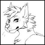 Free Canine Lineart by GelCloud