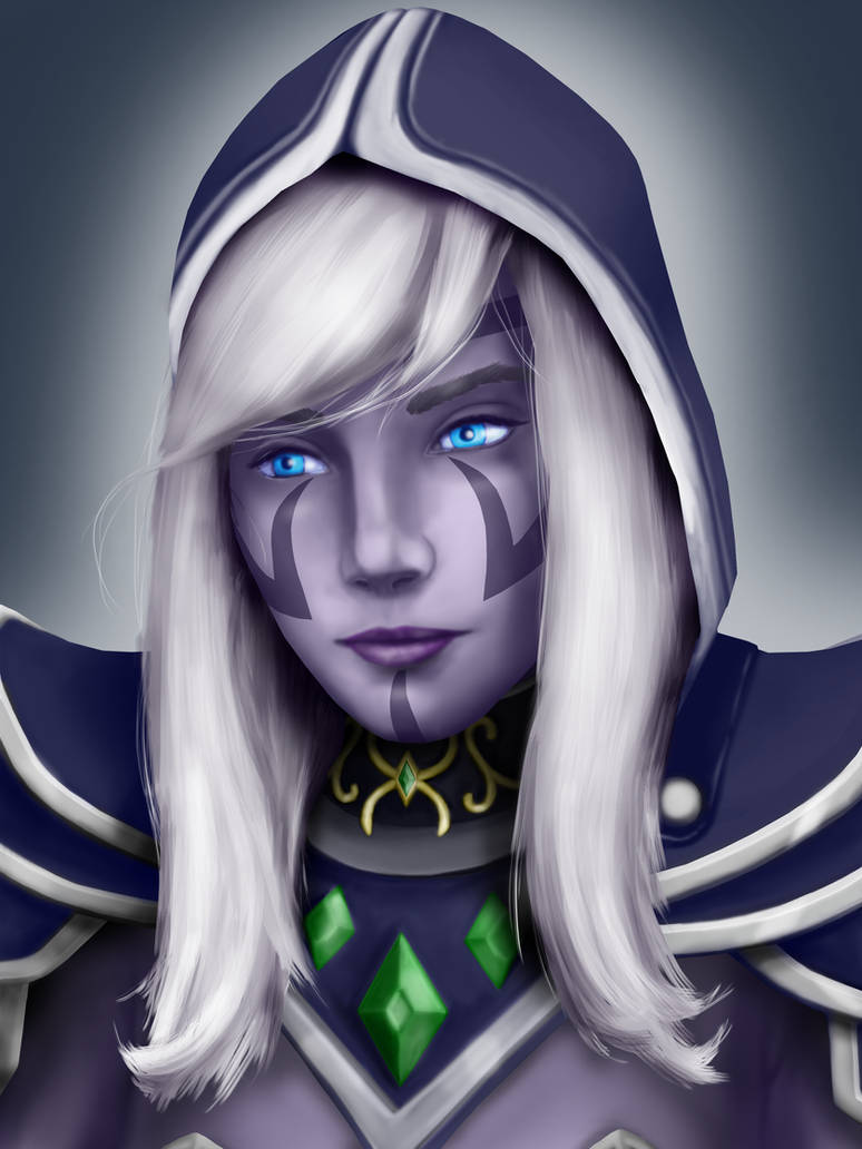 Drow Ranger Fancy Drow Ranger by WereElf on DeviantArt