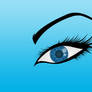 Blue Eye Vector