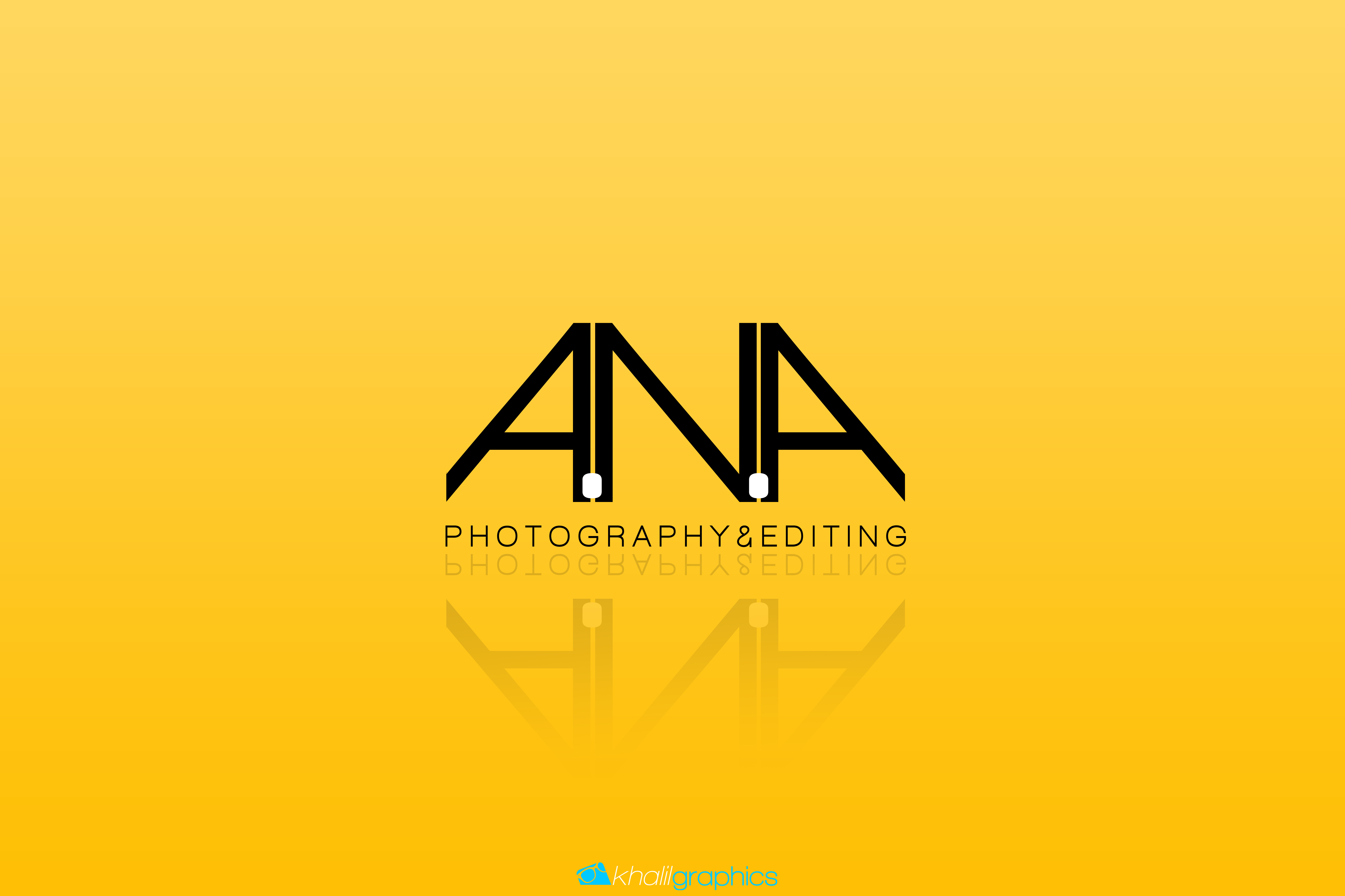A N A Photography Logo By Khaalil On Deviantart