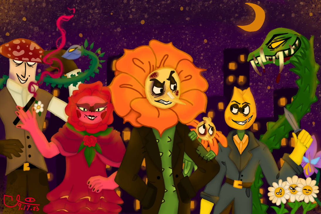 The Garden gang drawing by Eyes215 on DeviantArt