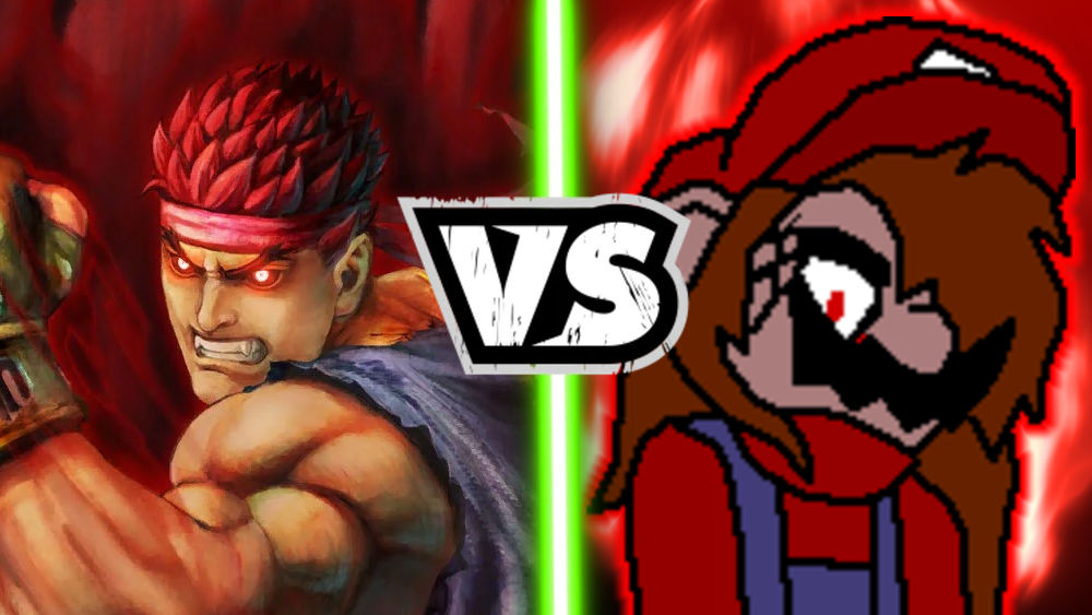 Evil Ryu Vs Evil Ryu vs Devil Mario (StreetFighter vs Power S) by WahrheitZero on ...