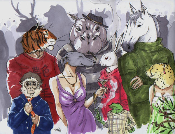 Animal Masquerade by Gottobestrange on DeviantArt