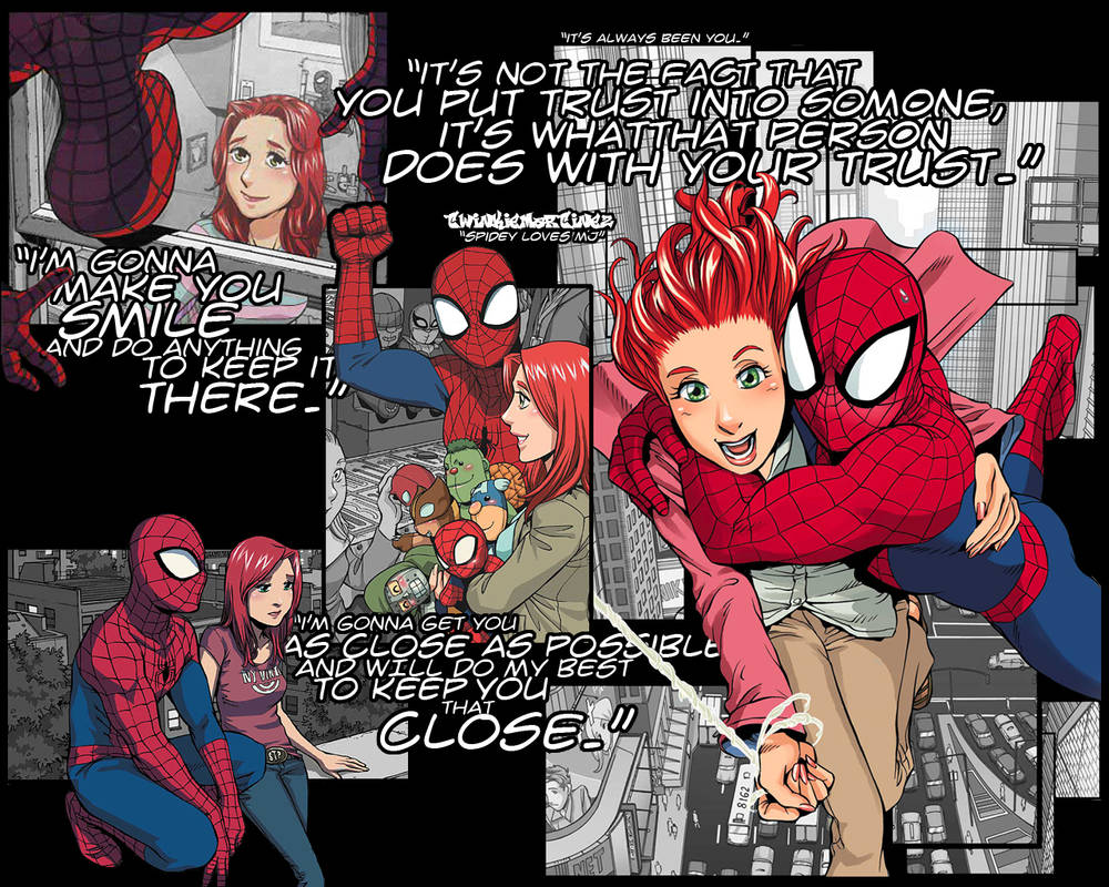 Spider-Man Loves MJ Wallpaper by awsumtastick on DeviantArt