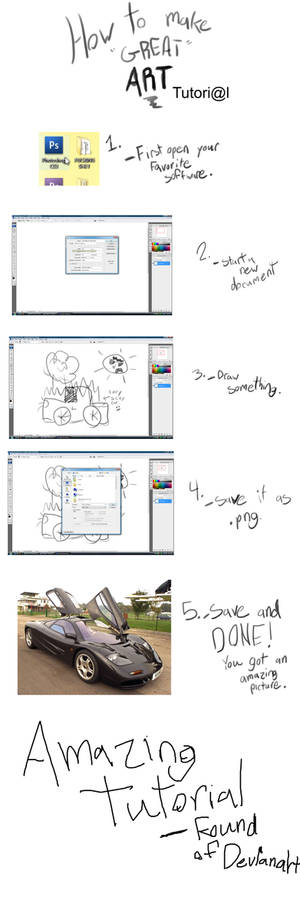 How to make Great Art tutorial