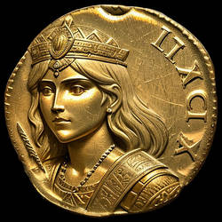 Coin of Queen Theodrada