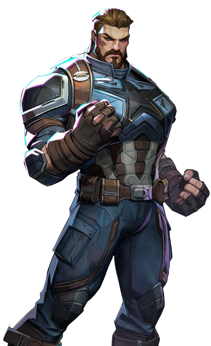 Marvel Rivals Free Renders Captain America (Infinity War) Render PNG by MarvelRivalsRenders on ...