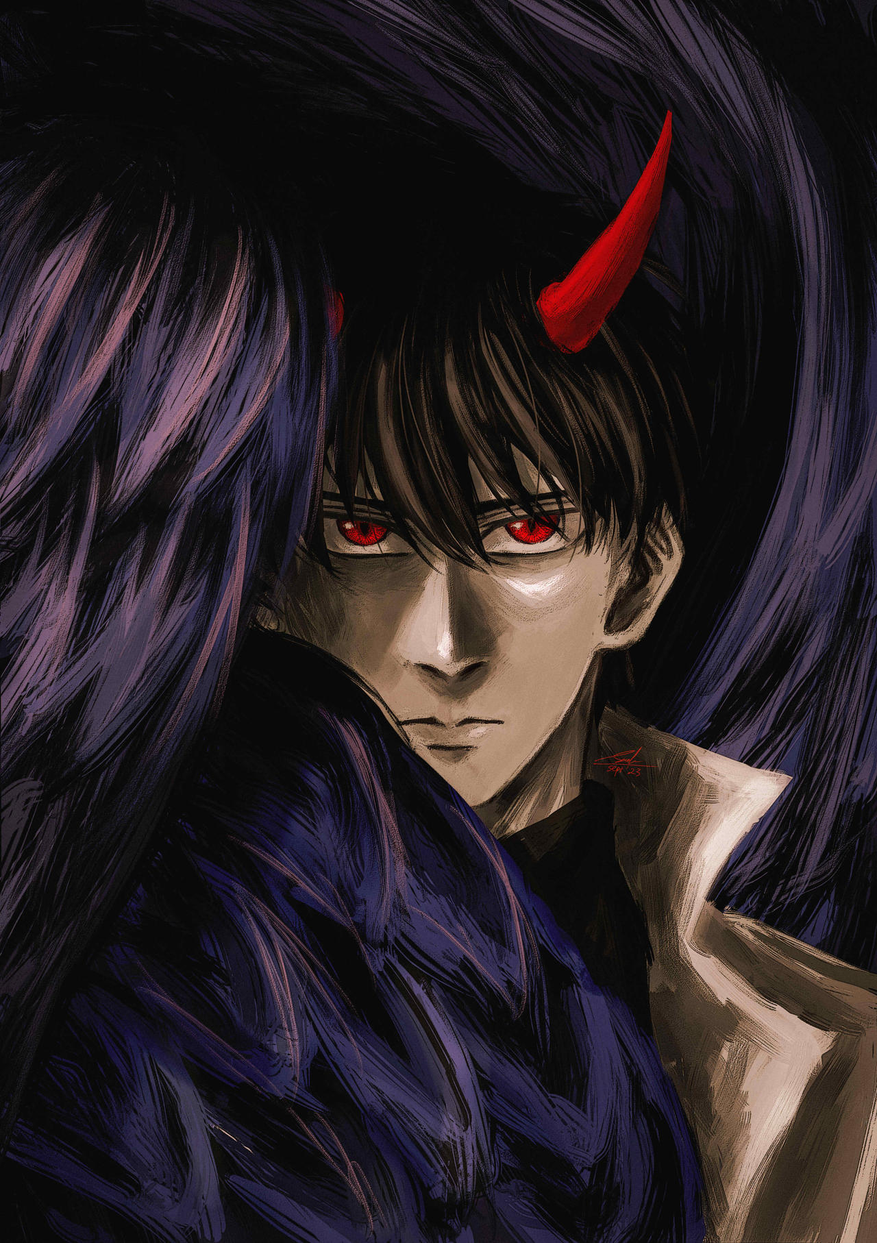 The Demon King of Salvation by SelinaKorneliaArt on DeviantArt