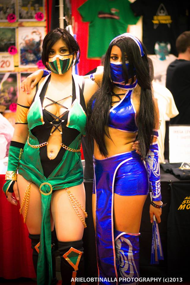 Jade and Kitana by Ariel Obtinalla