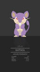 Rattata by WEAPONIX