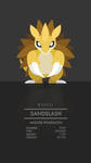 Sandslash by WEAPONIX