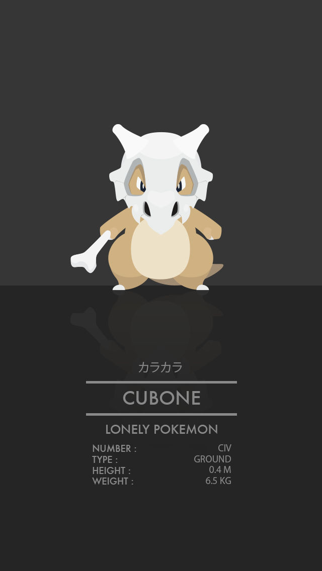 Cubone by WEAPONIX on DeviantArt