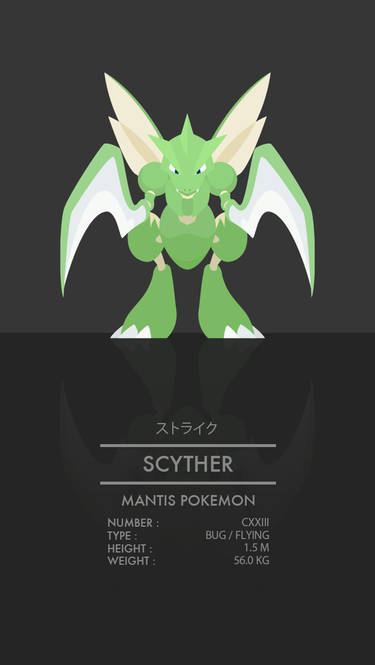 7 Days of Pokemon- Scyther by godzilla719 on DeviantArt