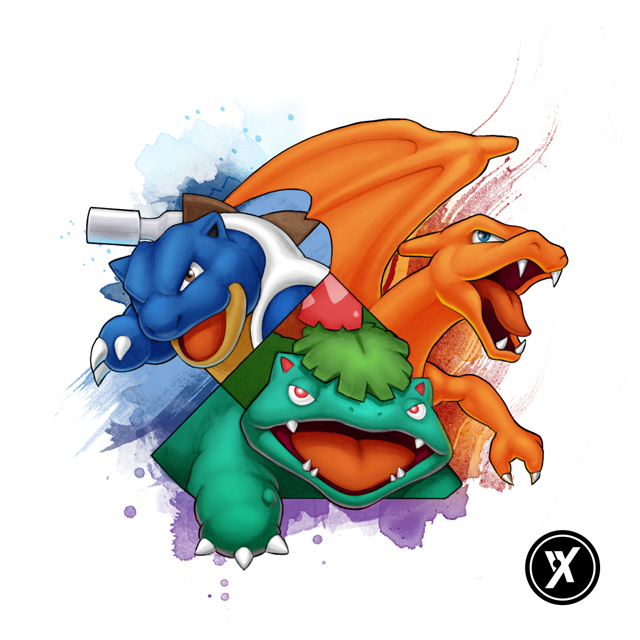 Kanto Starters