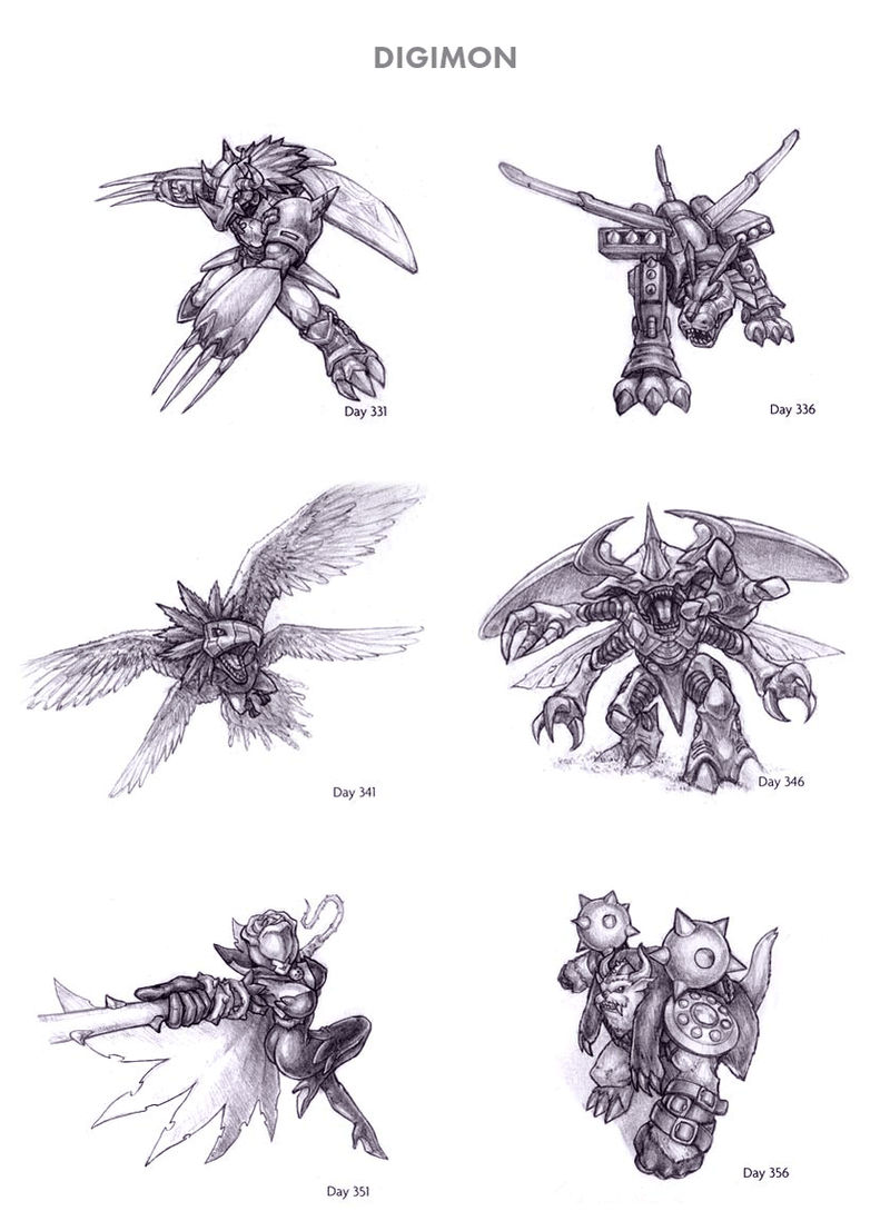 Deviantart Reference Digimon Digimon by WEAPONIX on DeviantArt