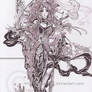 Lady fox and Bunnies
