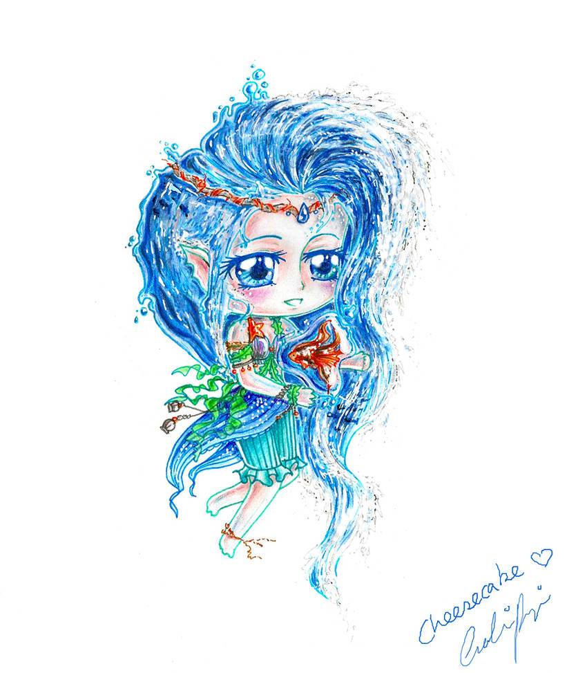 Element-Chibi Water by TwoofthoseGirls on DeviantArt