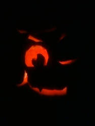 pumkin carving : its a winky