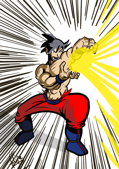 San goku from Dargon Ball