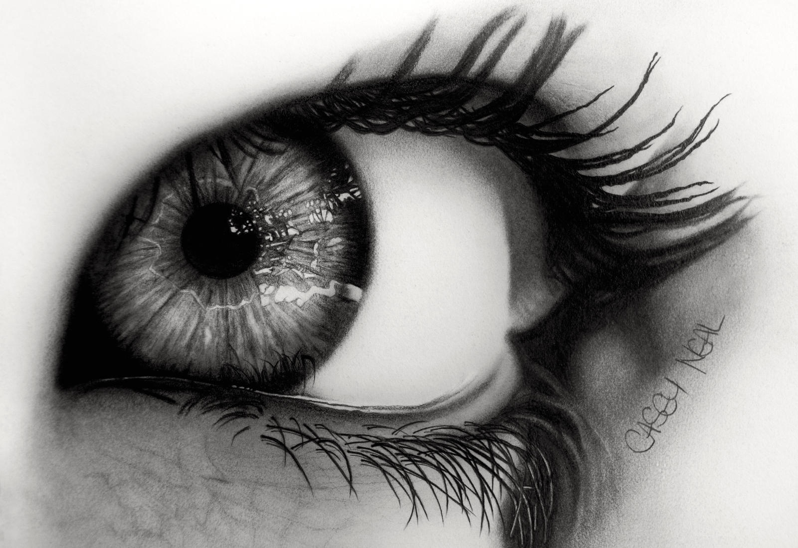 Graphite Eye by CaseyNealArtwork on DeviantArt