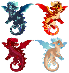 Dragon adoptables usd - 3/4- open