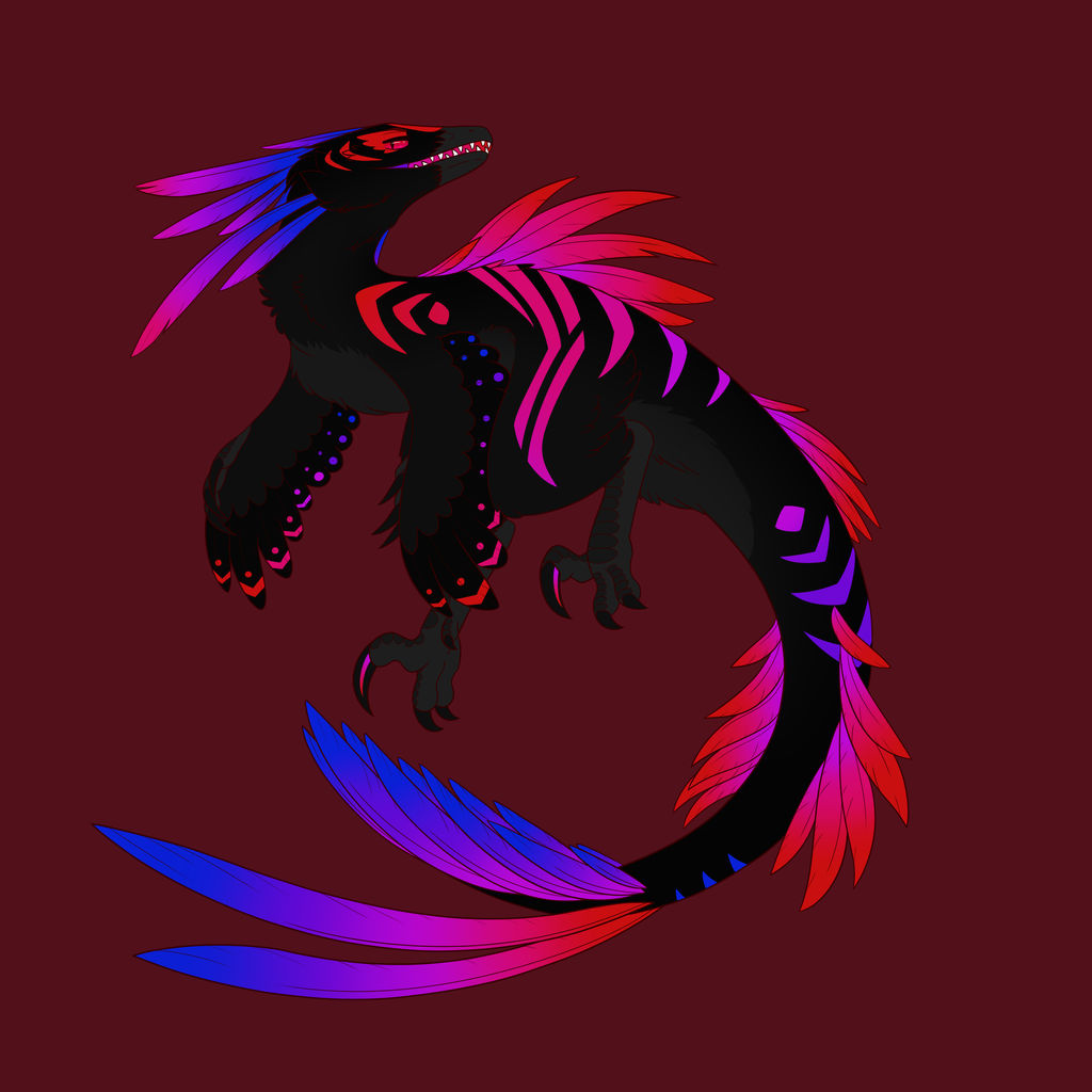 Lazer Raptor Deviantart Raptor adoptable - CLOSED by ItsSilverstar on DeviantArt