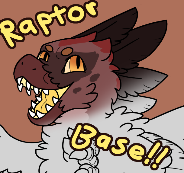 Fluffly Raptor Base Cute raptor base - p2u by ItsSilverstar on DeviantArt