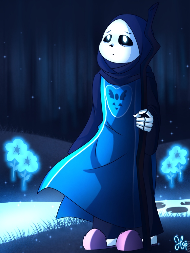 Hiiii.horror sans by xXRedshouGunXx on DeviantArt