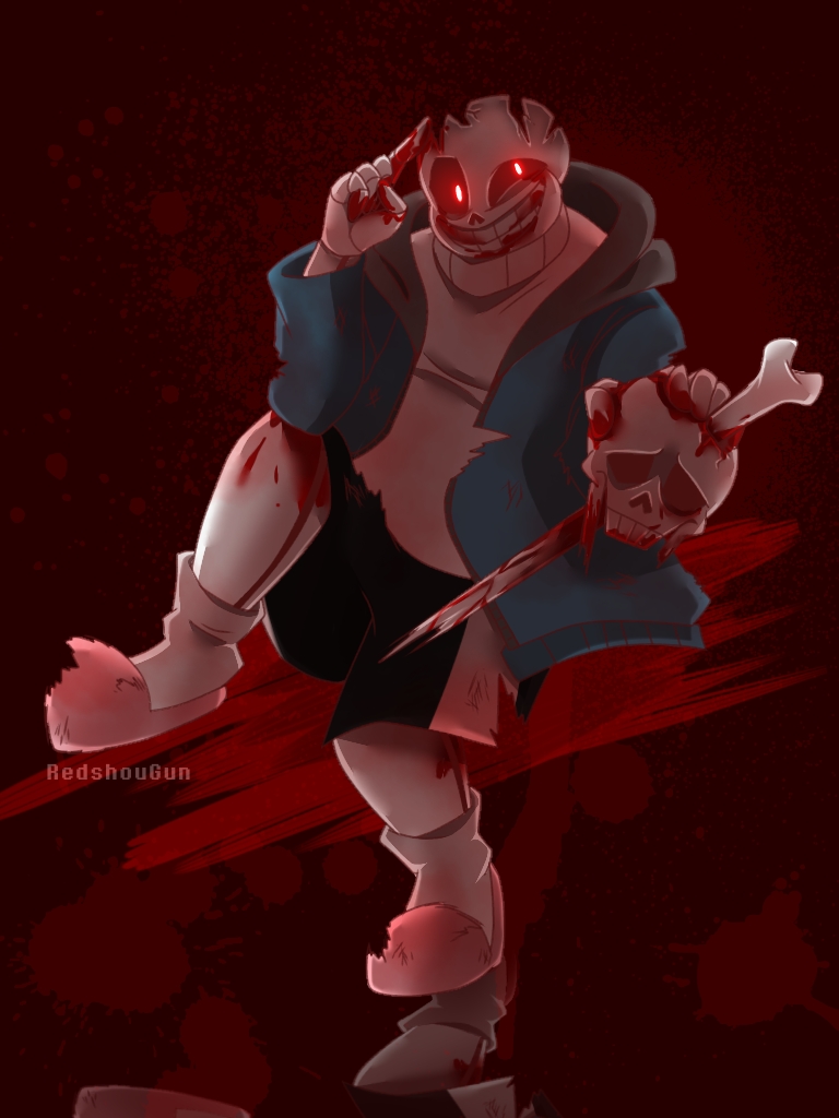 Murder Sans vs Chara and Killer Sans by YennK999 on DeviantArt