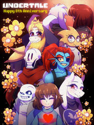 Happy 8th Anniversary UNDERTALE!