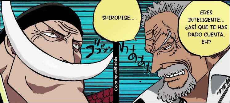 Garp Shirohige One Piece 559 By Mrtrobin On Deviantart