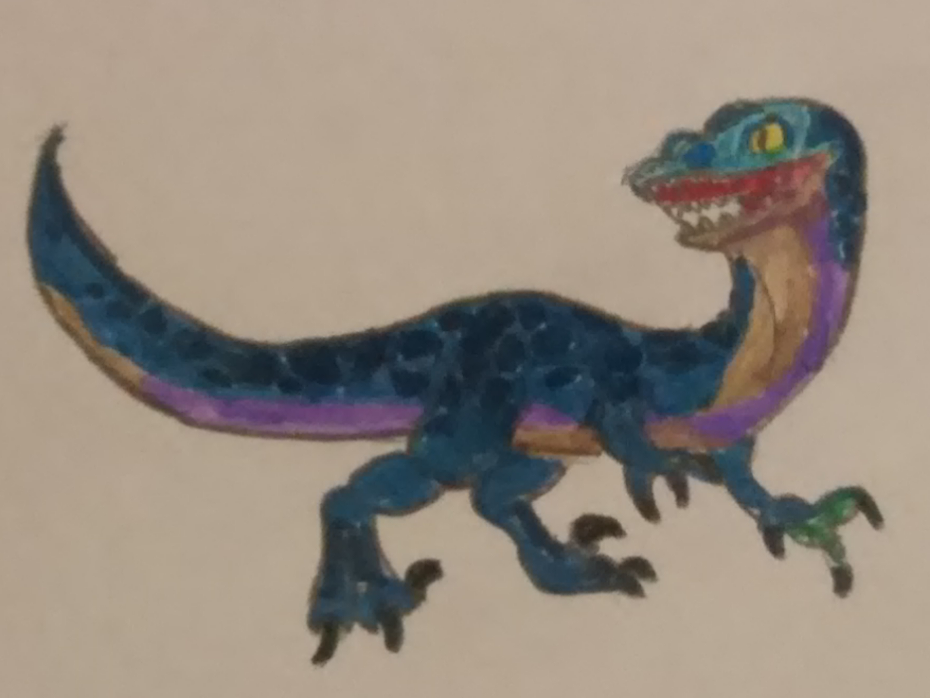 raptor delta jurassic world by SarahTheFox97 on DeviantArt